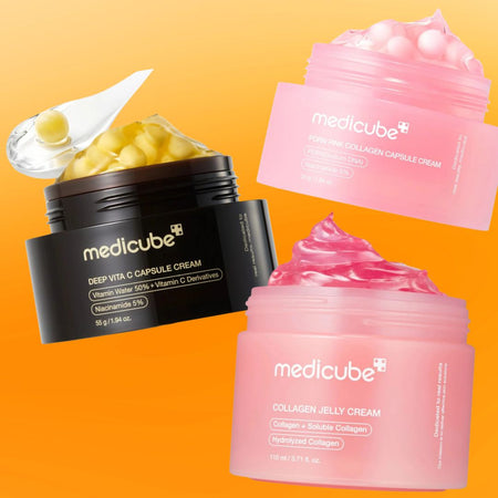 Medicube Cream Guide: Which One Should You Use? (Collagen Jelly vs Vita C vs PDRN)