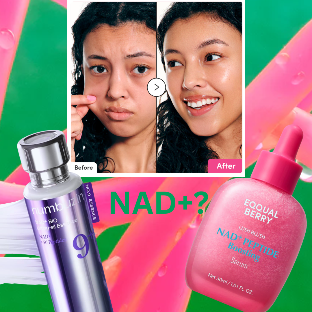Which NAD+ Serum Is Better? numbuzin No.9 vs. EQQUALBERRY