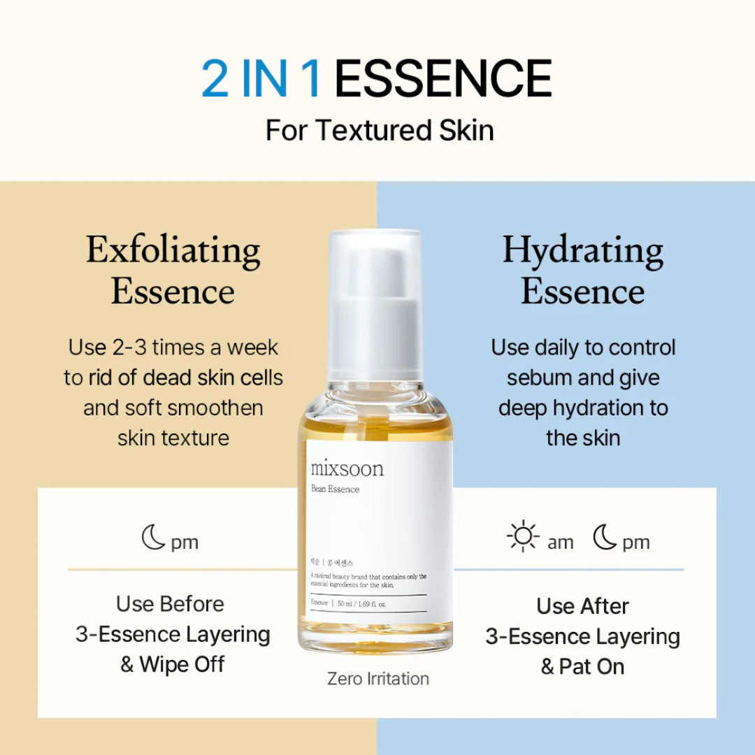 mixsoon Bean Essence 50ml | VGLE Beauty Canada