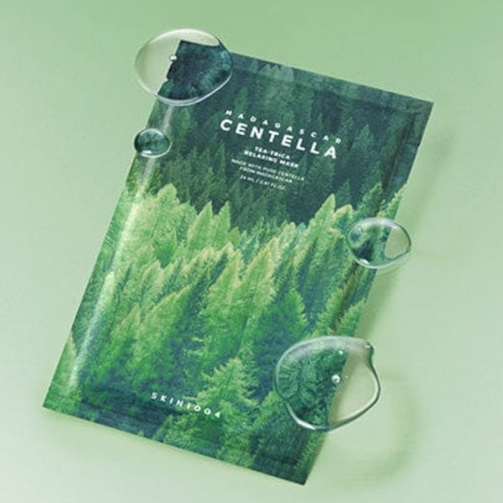 SKIN1004 Madagascar Centella Tea-Trica Relaxing Mask (4 Pack)