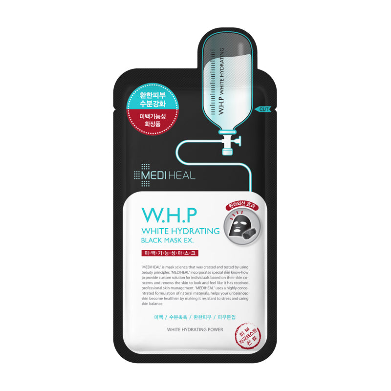 MEDIHEAL W.H.P White Hydrating Black Mask 25ml