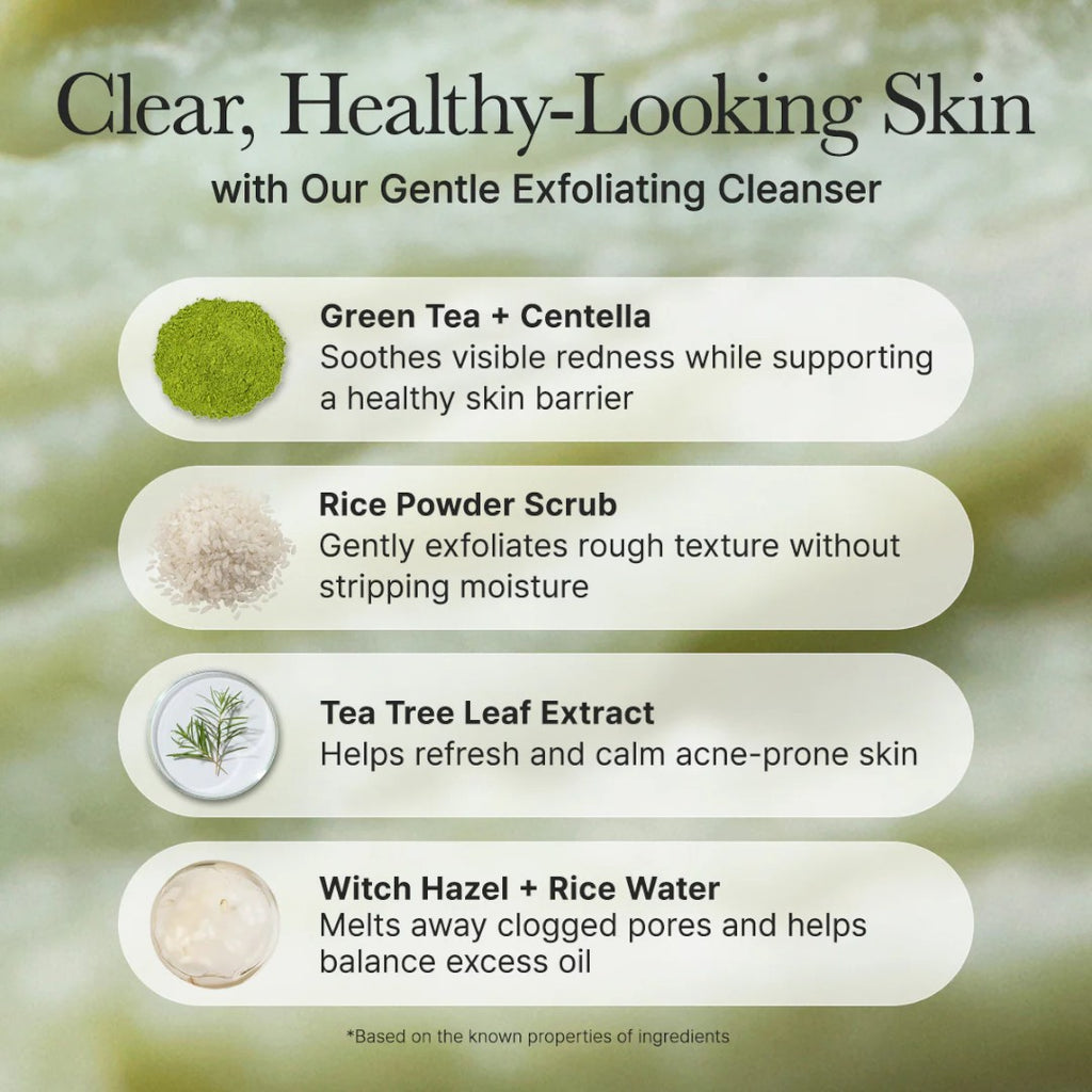 Arencia Fresh Green Rice Mochi Cleanser Arencia
