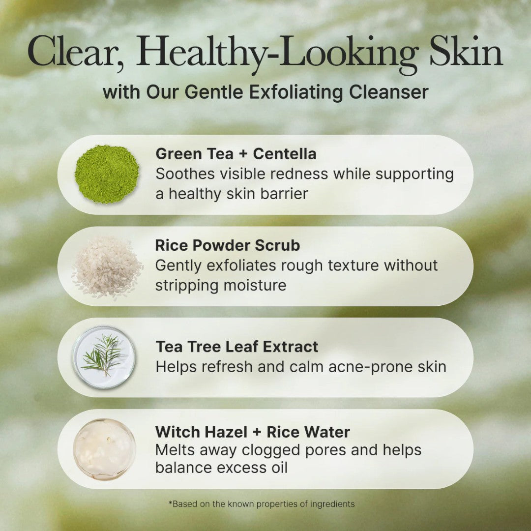 Arencia Fresh Green Rice Mochi Cleanser Arencia