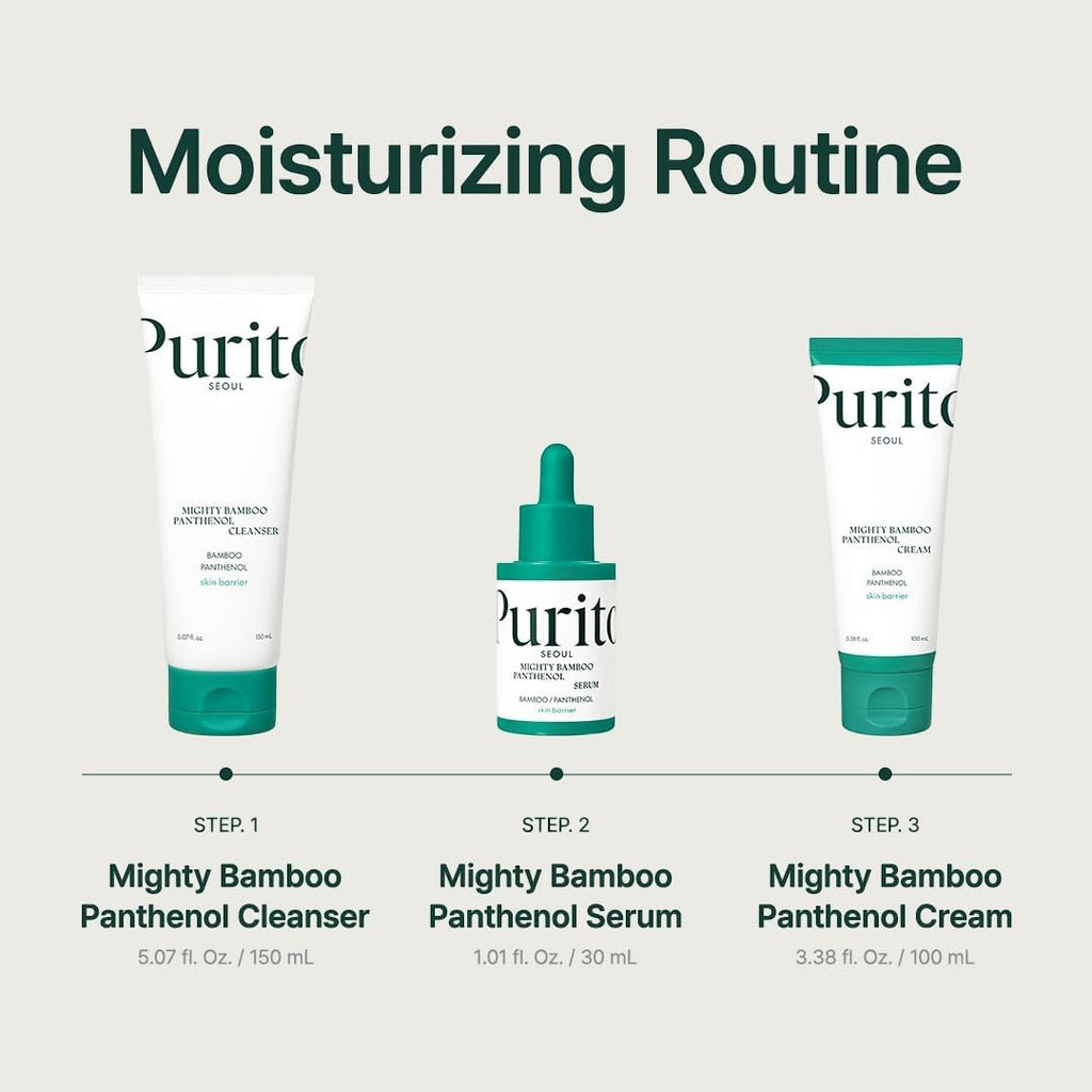 Purito Mighty Bamboo Panthenol Serum 30ml | VGLE Beauty Canada