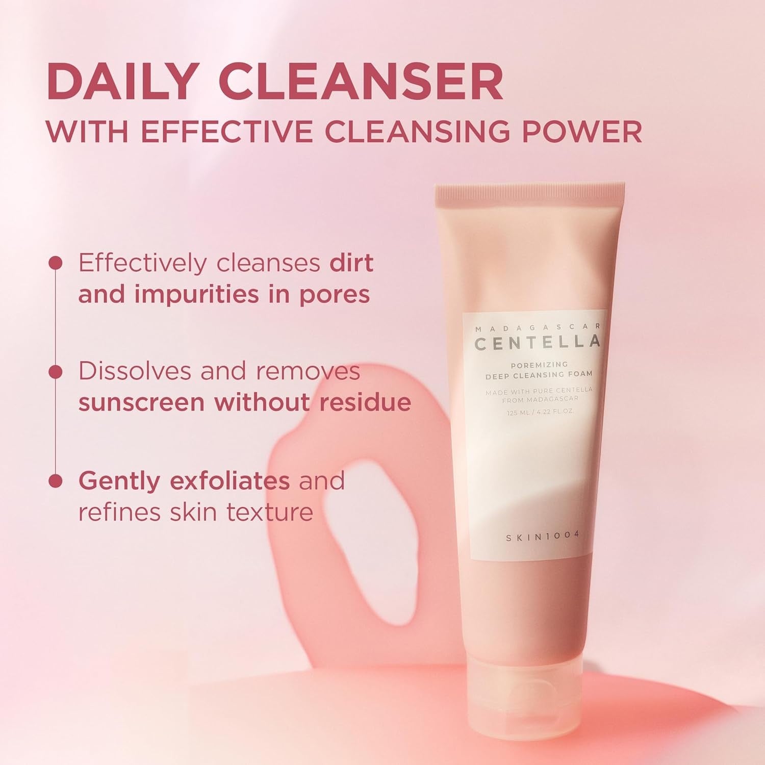 SKIN1004 Madagascar Centella Poremizing Deep Cleansing Foam 125ml SKIN1004