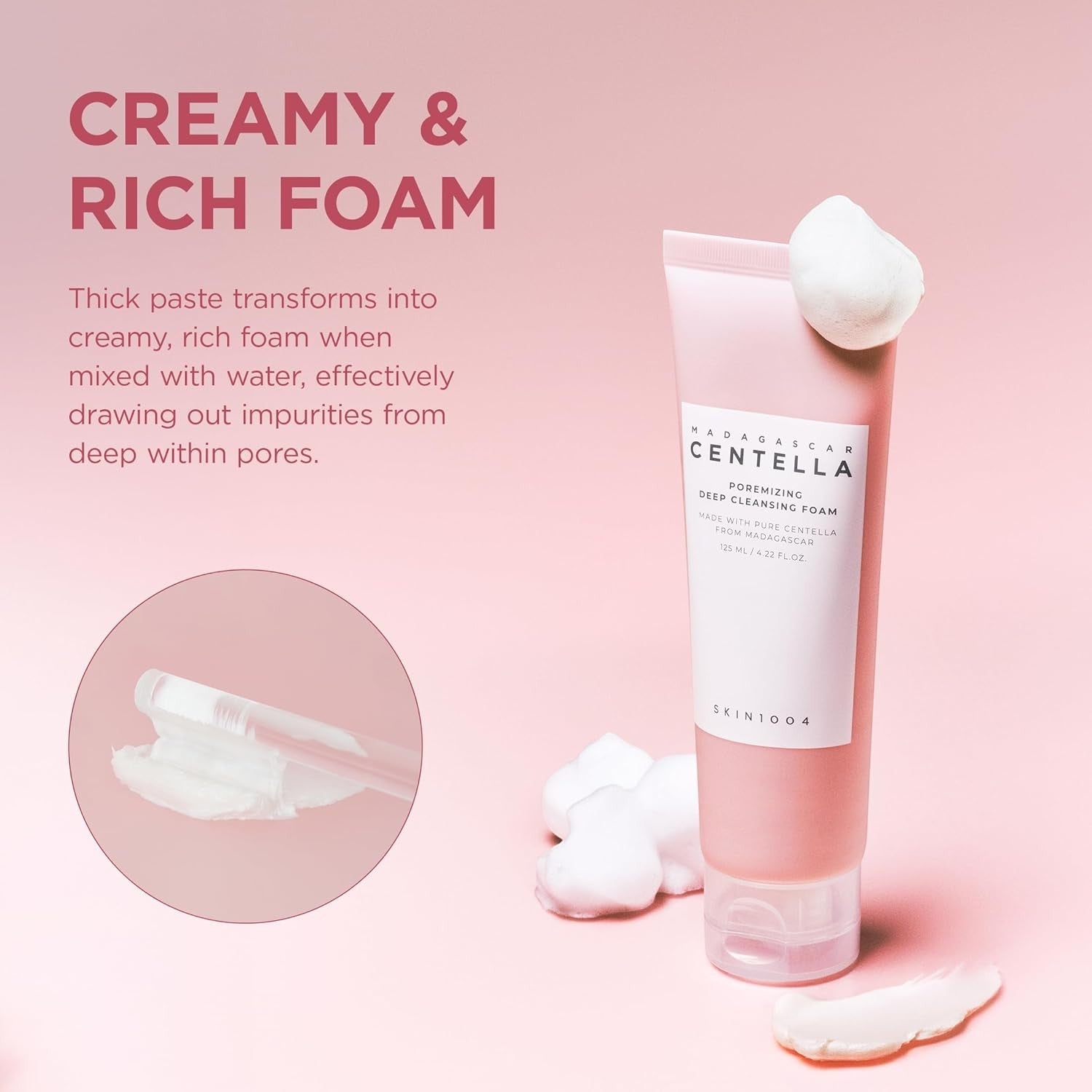 SKIN1004 Centella Poremizing Deep Cleansing Foam 125ml | VGLE Beauty Canada