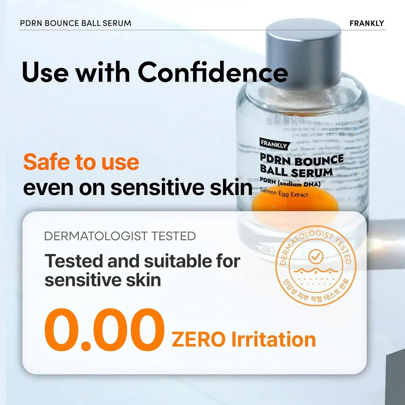 FRANKLY PDRN Bounce Ball Serum 30ml | VGLE Beauty Canada
