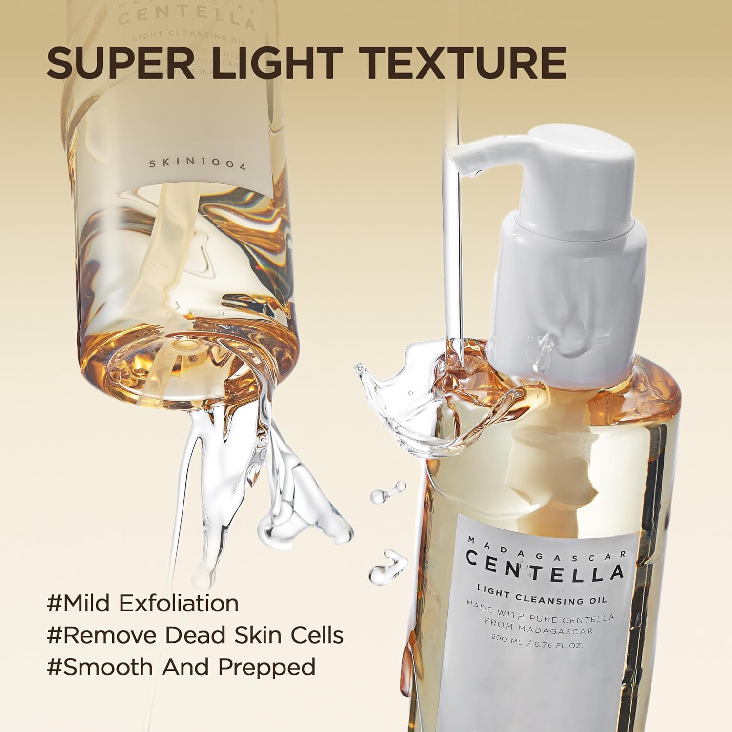 SKIN1004 Madagascar Centella Light Cleansing Oil 200ml SKIN1004