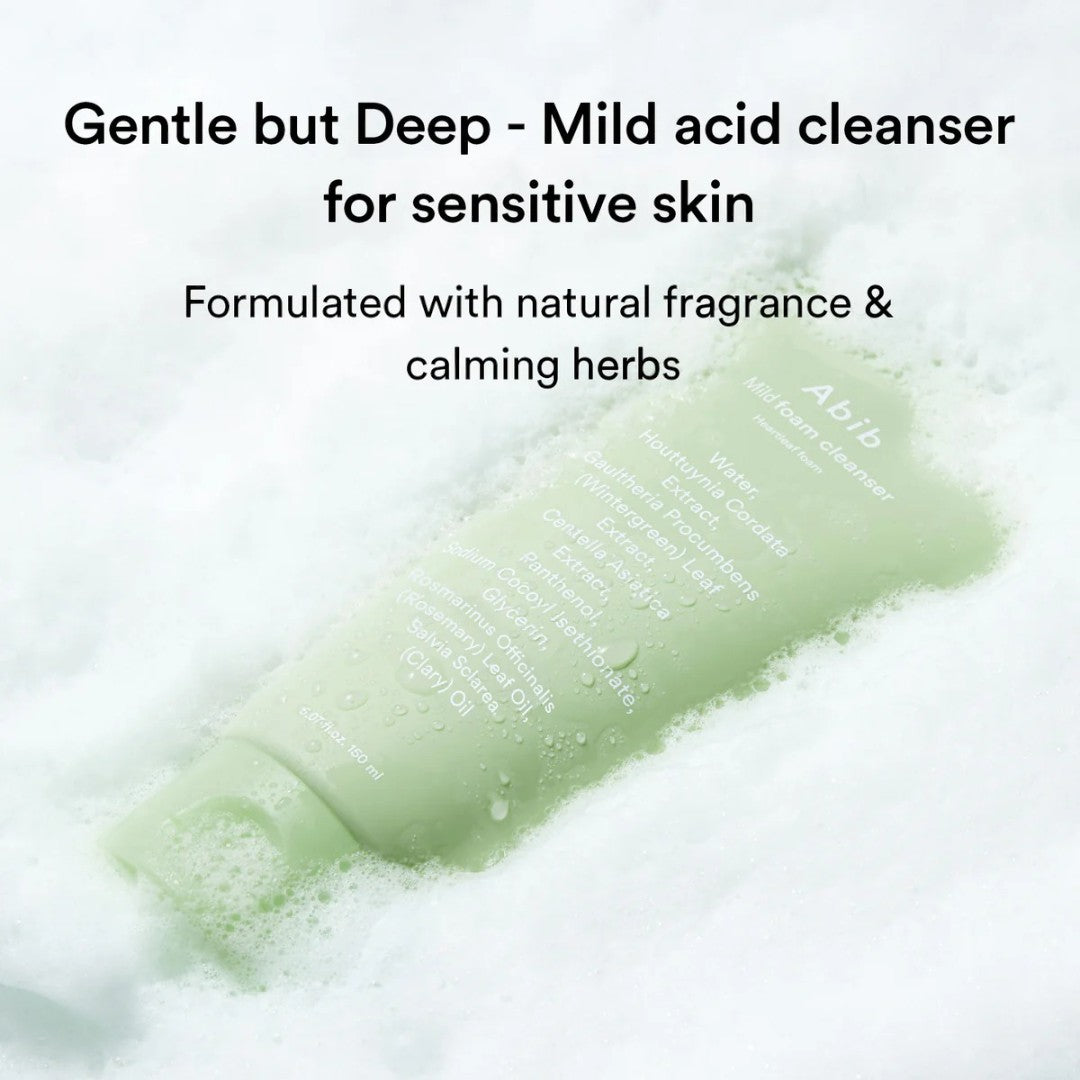 Abib Foam Cleanser Heartleaf Foam (2 Sizes)