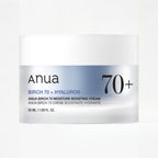 Anua Birch 70+ Hyaluron cream packaging on a white background