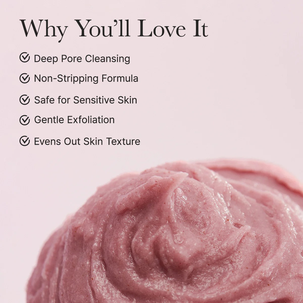 Arencia Fresh Rosehip Rice Mochi Cleanser Arencia