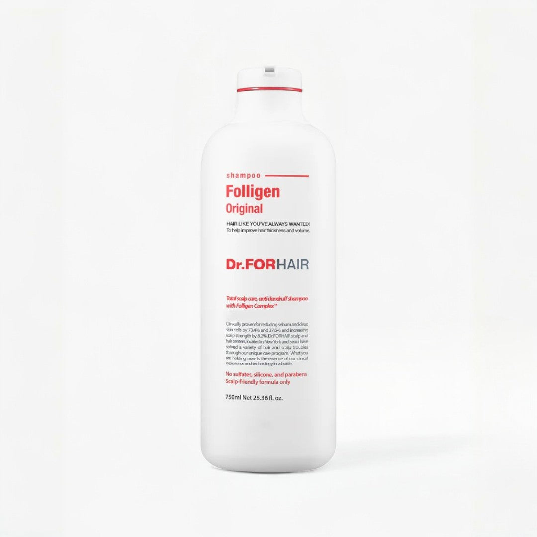 Dr.FORHAIR - Folligen Original Shampoo Jumbo 500ml VGLE Beauty