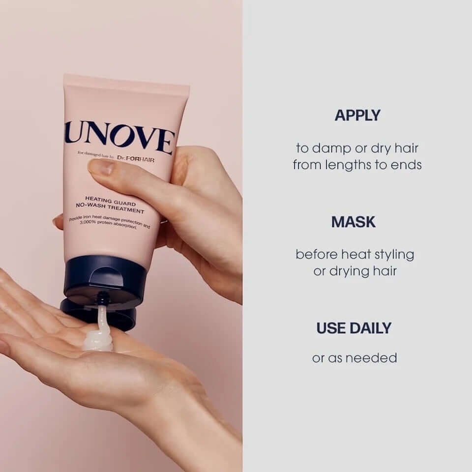 Unove Heating Guard No-Wash Hair Treatment 147ml Unove
