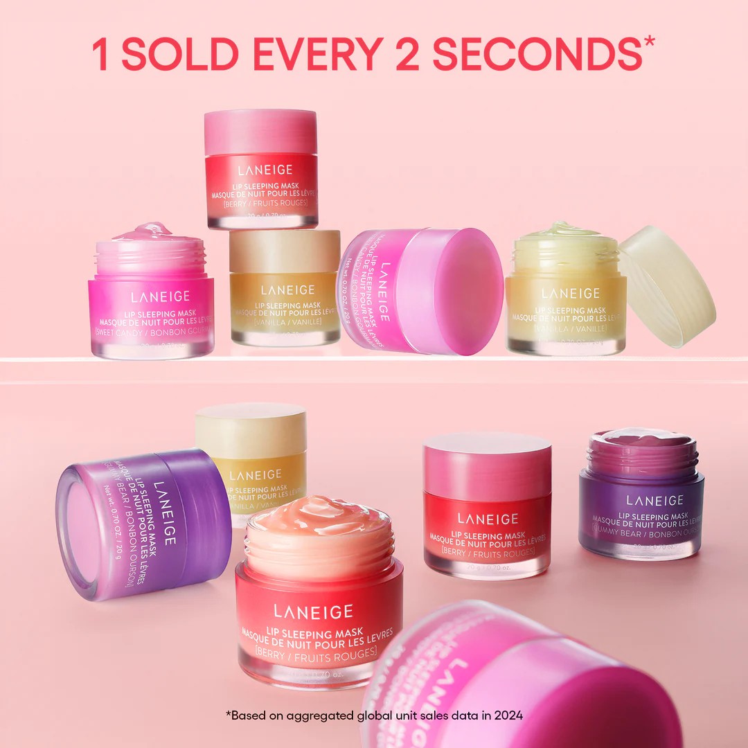 LANEIGE Lip Sleeping Mask Intense Hydration with Vitamin C - Vanilla LANEIGE