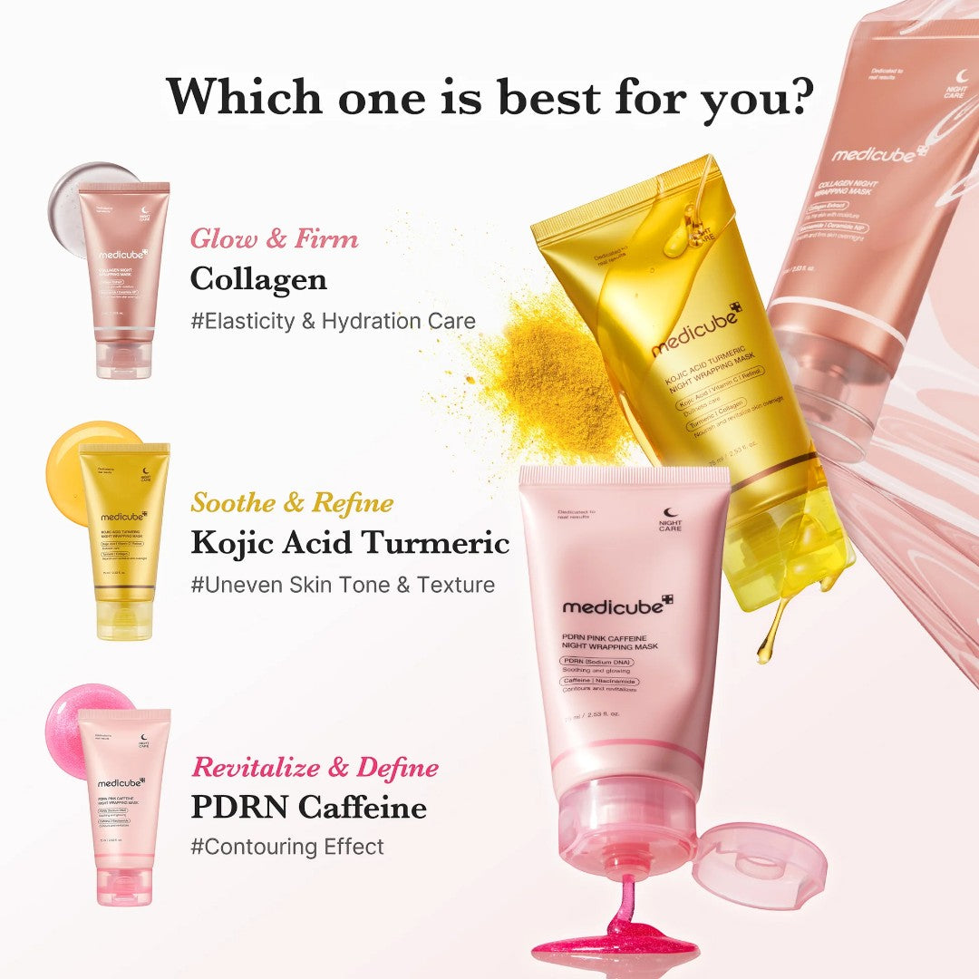 Medicube Kojic Acid Turmeric Night Wrapping Mask 75ml