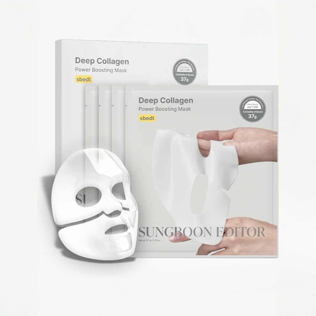 SUNGBOON EDITOR Deep Collagen Boosting Mask 4ea | VGLE Beauty Canada