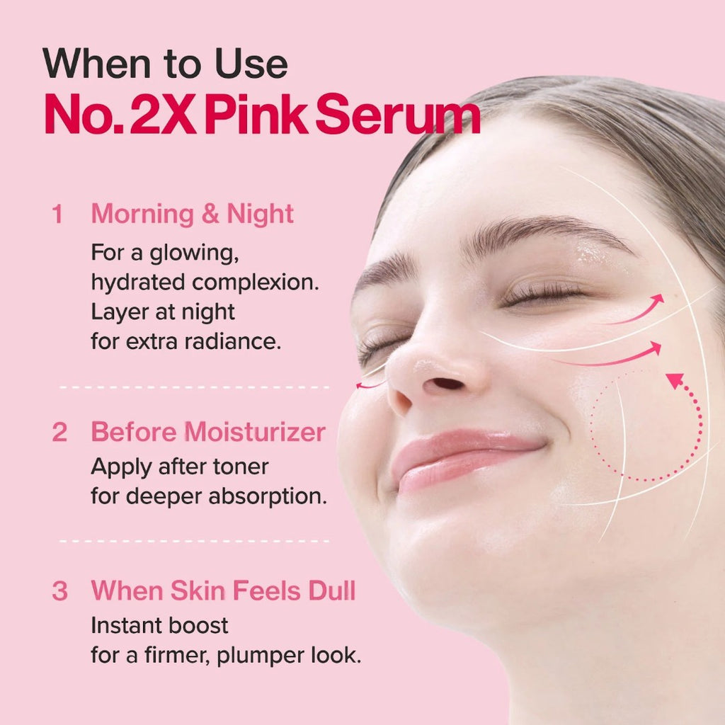 Numbuzin No.2 Rose PDRN Collagen 2X Plumping Serum 30ml