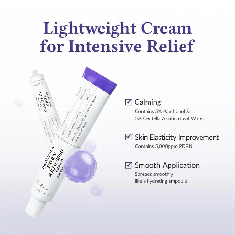 Dr. Althea Reju 5000 Cream 20g PDRN 5000ppm | VGLE Beauty Canada