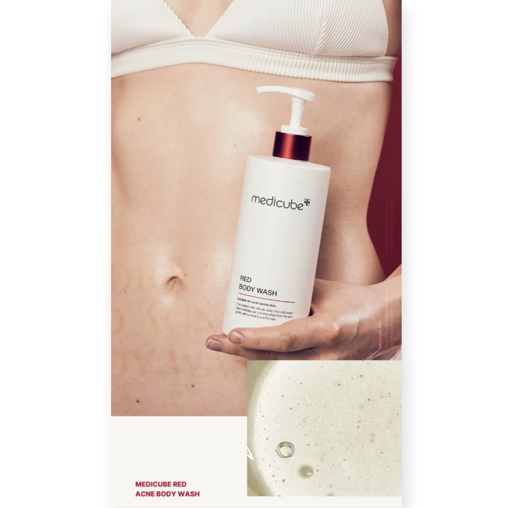 medicube Red Acne Body Wash 2.0 400g medicube
