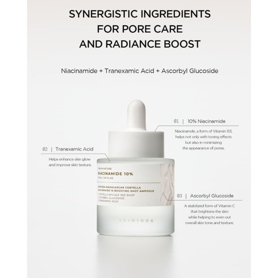 SKIN1004 Niacinamide 10 Boosting Ampoule 30ml | VGLE Beauty Canada