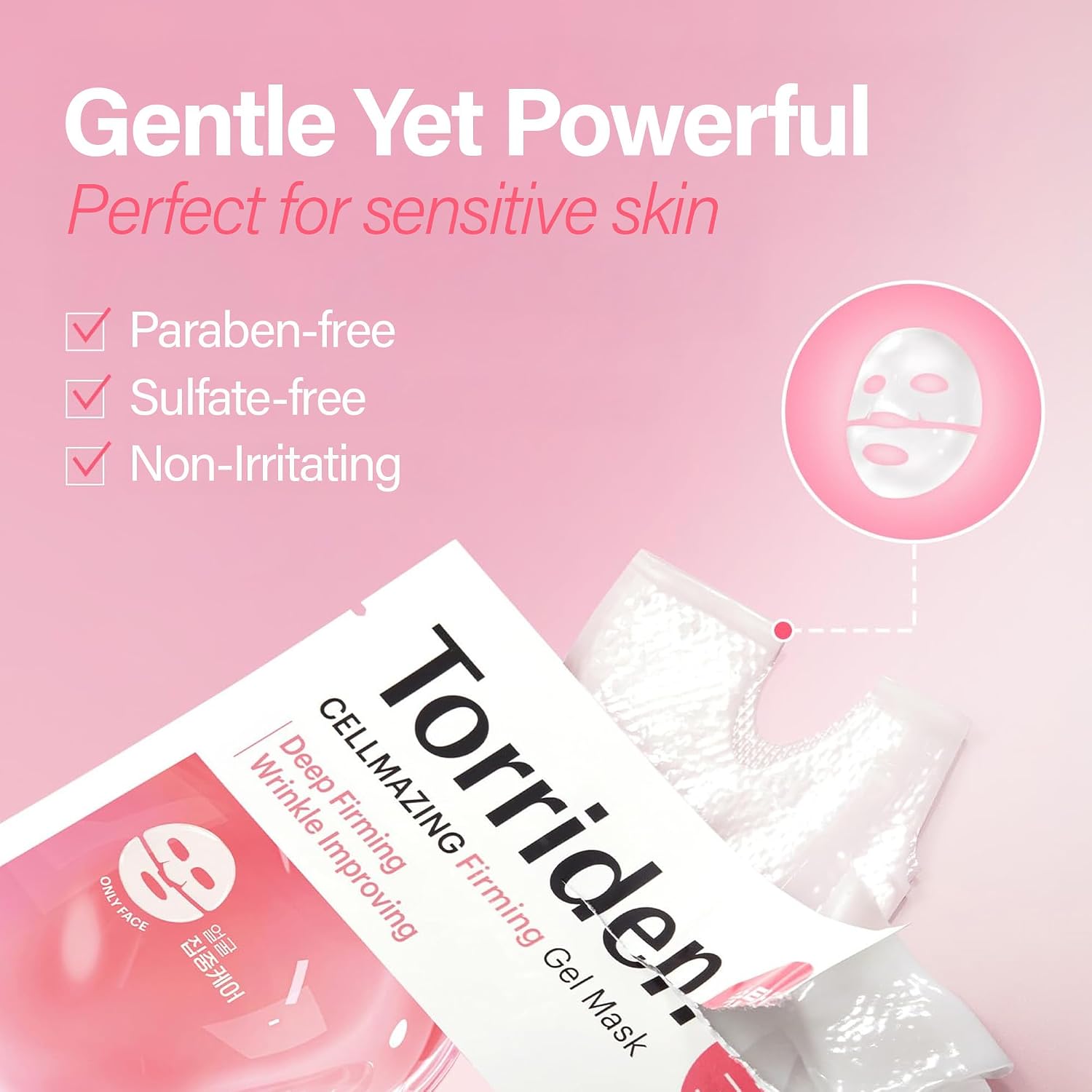 Torriden Cellmazing Firming Gel Mask 4ea