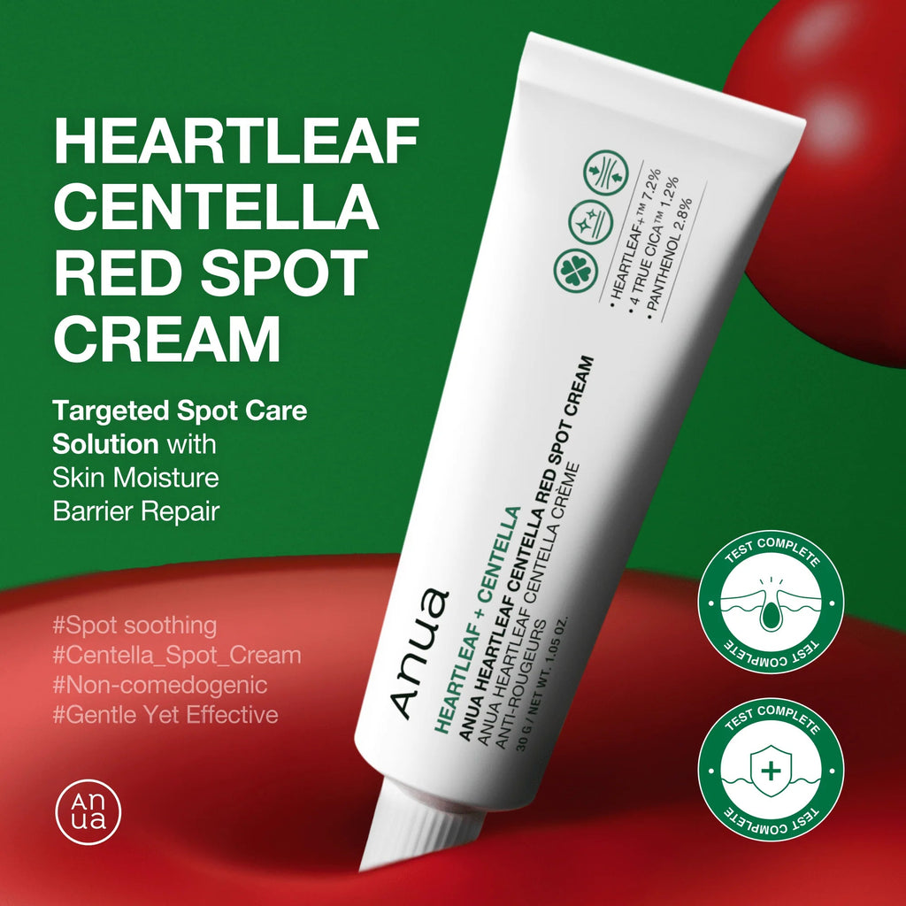 Anua Heartleaf Centella Red Spot Cream 30g – Skin Care | Korean Skincare Canada - VGLE Beauty