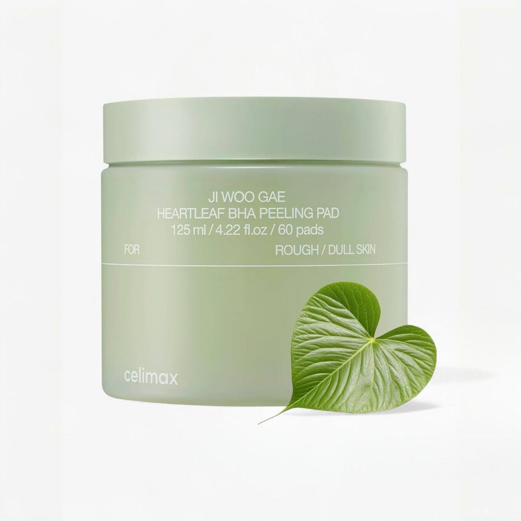 celimax Ji Woo Gae Heartleaf BHA Peeling Pad 125ml / 60pads – Skin Care | Korean Skincare Canada - VGLE Beauty