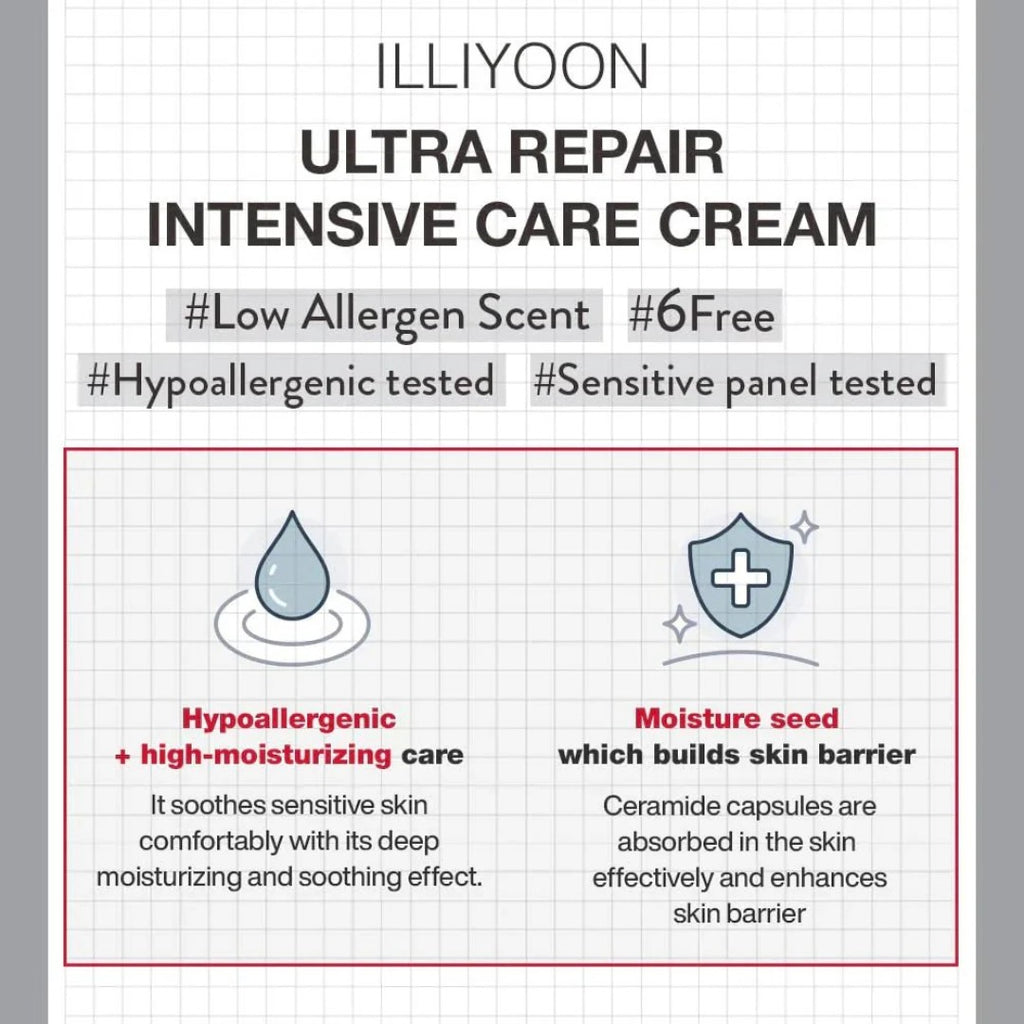 Illiyoon Ultra Intensive Care Cream 200ml | VGLE Beauty Canada