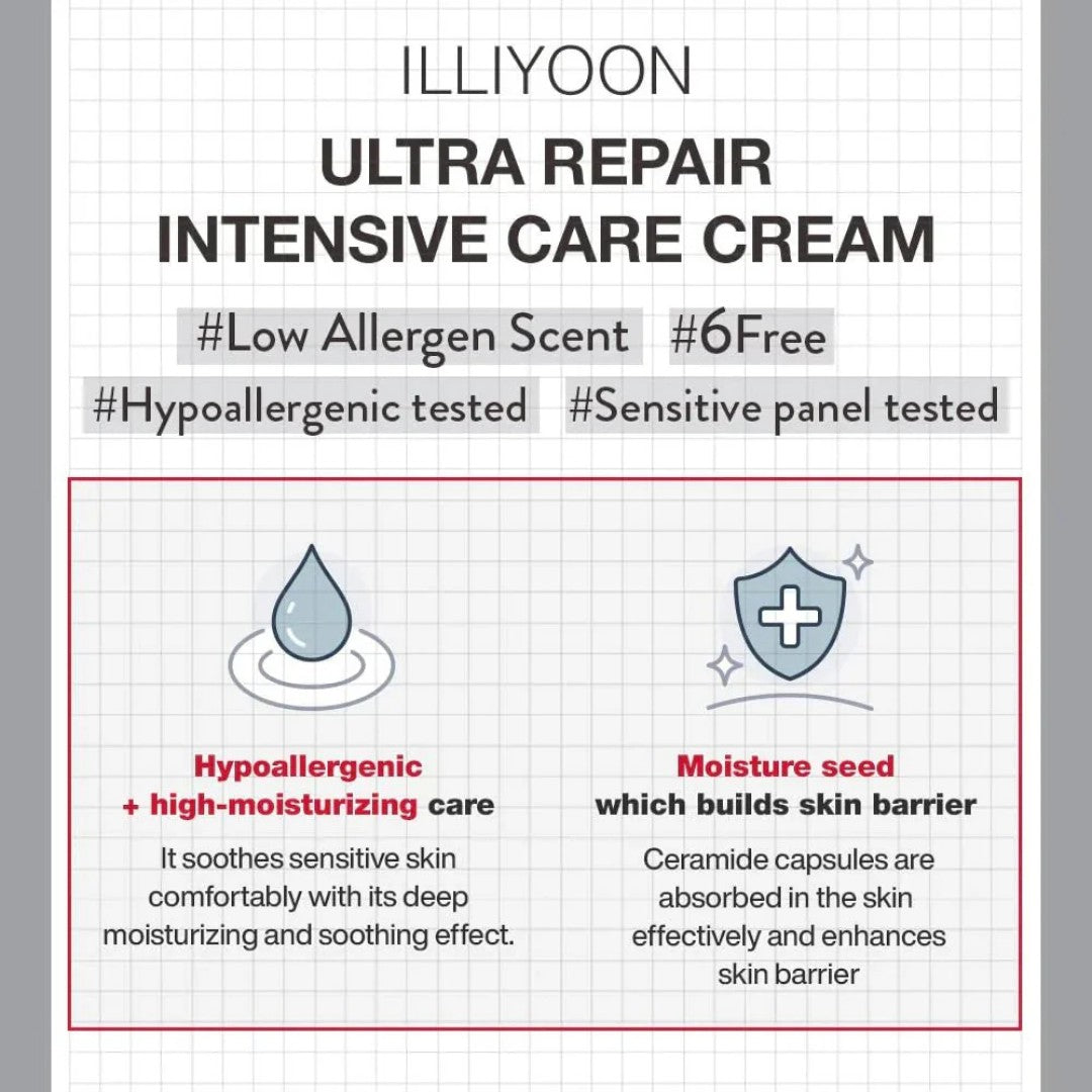 Illiyoon Ultra Intensive Care Cream 200ml | VGLE Beauty Canada