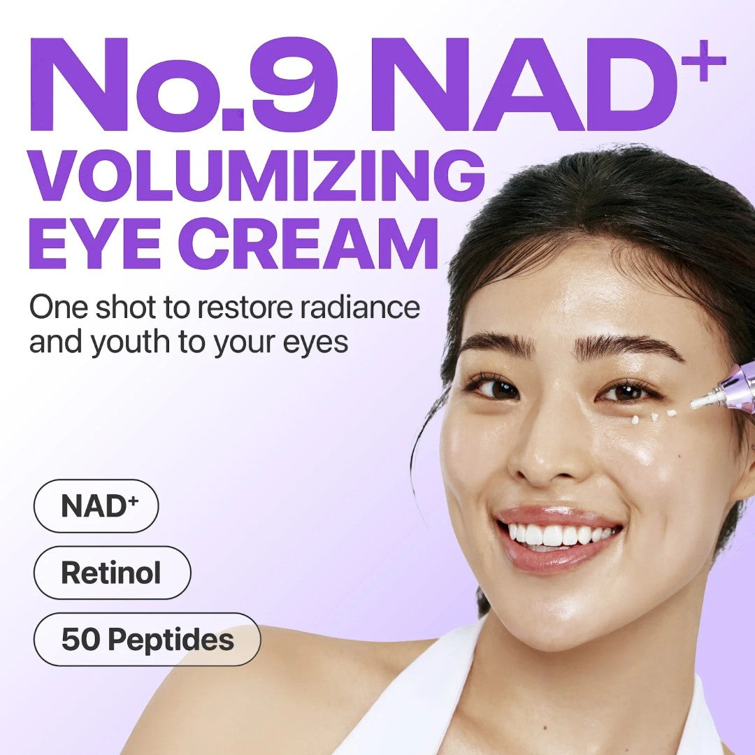 numbuzin No.9 NAD+ Retinol Eye Cream 10ml | VGLE Beauty Canada