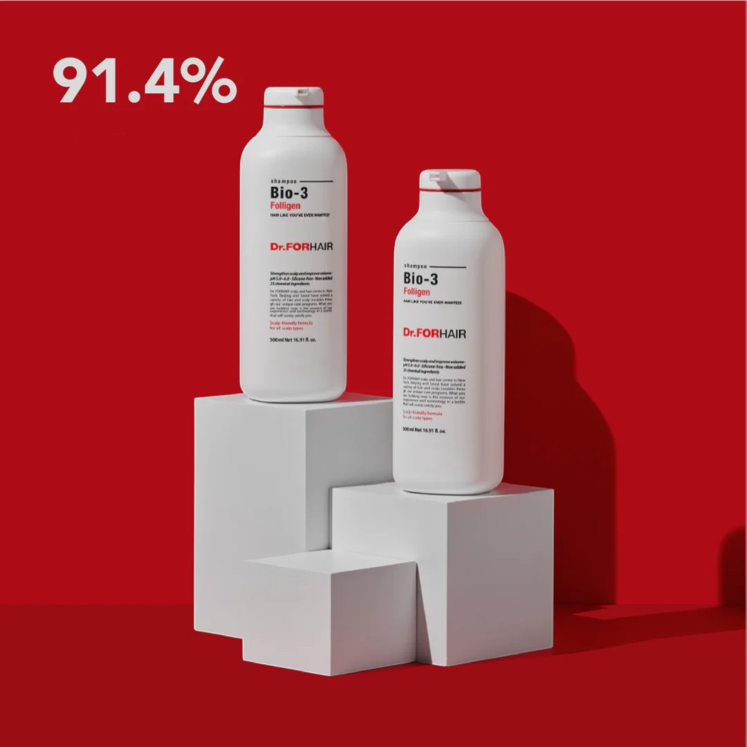 Dr.FORHAIR Folligen Bio 3 Shampoo 500ml | VGLE Beauty Canada
