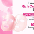 numbuzin No.2 Rose PDRN Overnight Collagen Mask 4pcs numbuzin