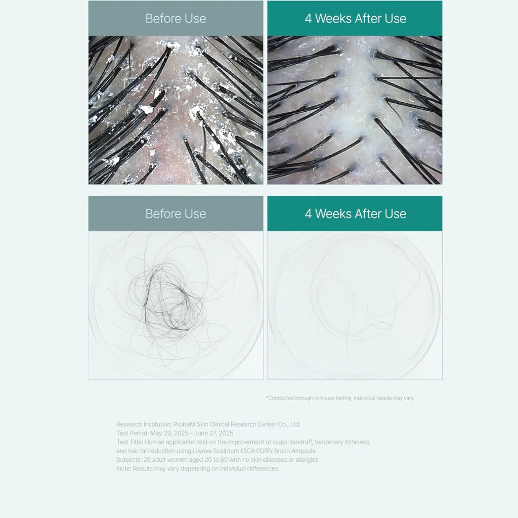 Lilyeve Scalp Turn Cica PDRN Brush Ampoule