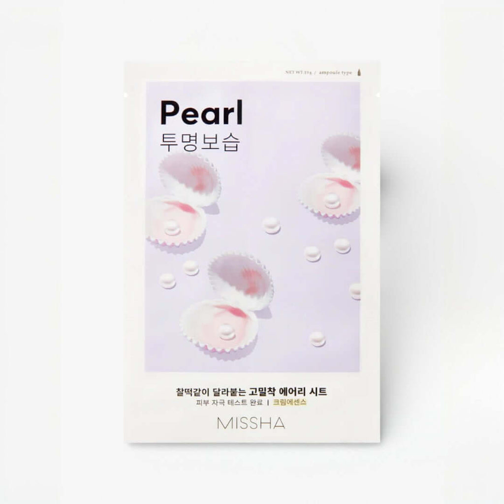 MISSHA Airy Fit Sheet Mask Pearl | VGLE Beauty Canada