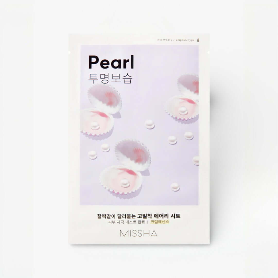 MISSHA Airy Fit Sheet Mask Pearl | VGLE Beauty Canada
