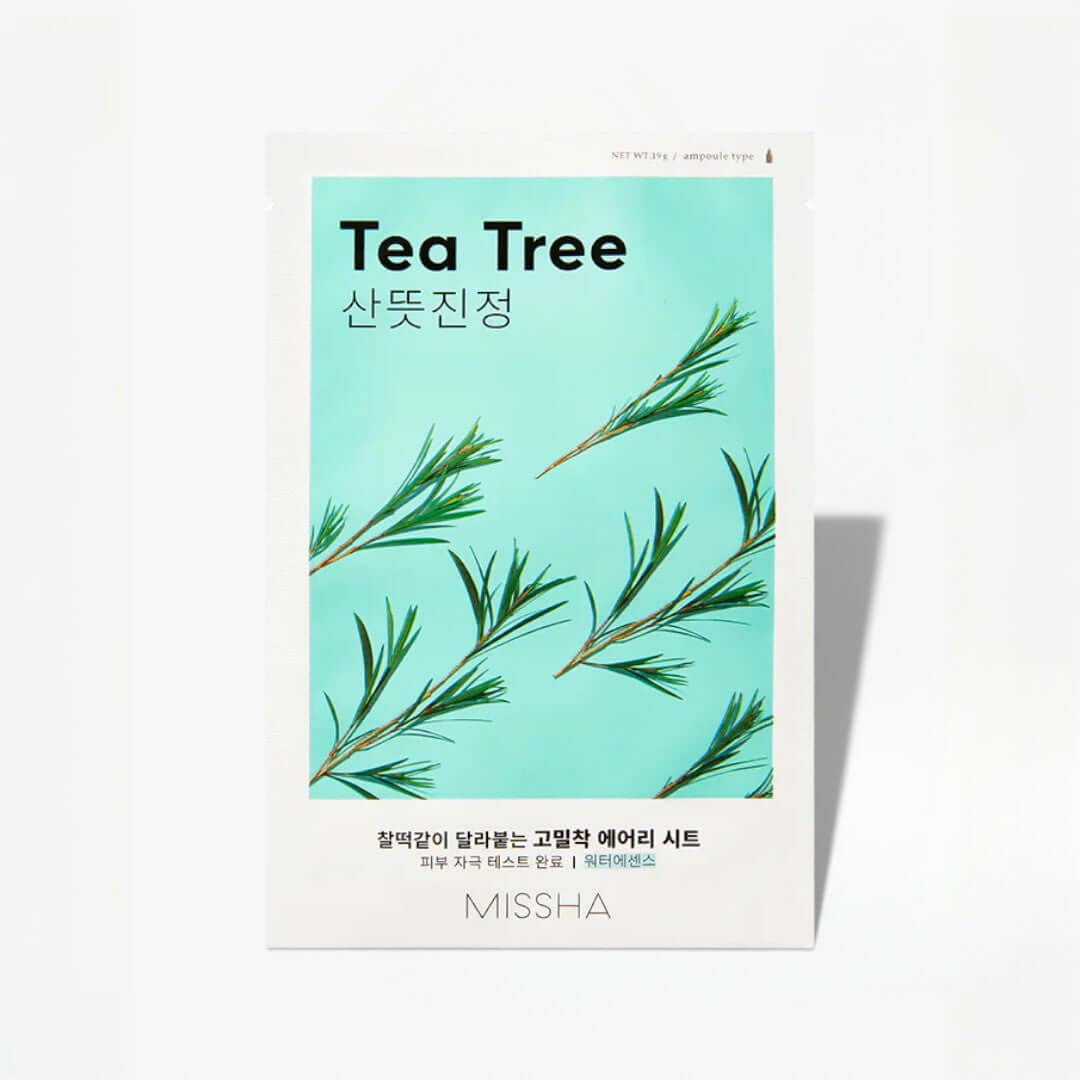MISSHA Airy Fit Sheet Mask Tea Tree | VGLE Beauty Canada