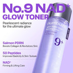 numbuzin No.9+ NAD+ PDRN Glow Boosting Toner 150ml