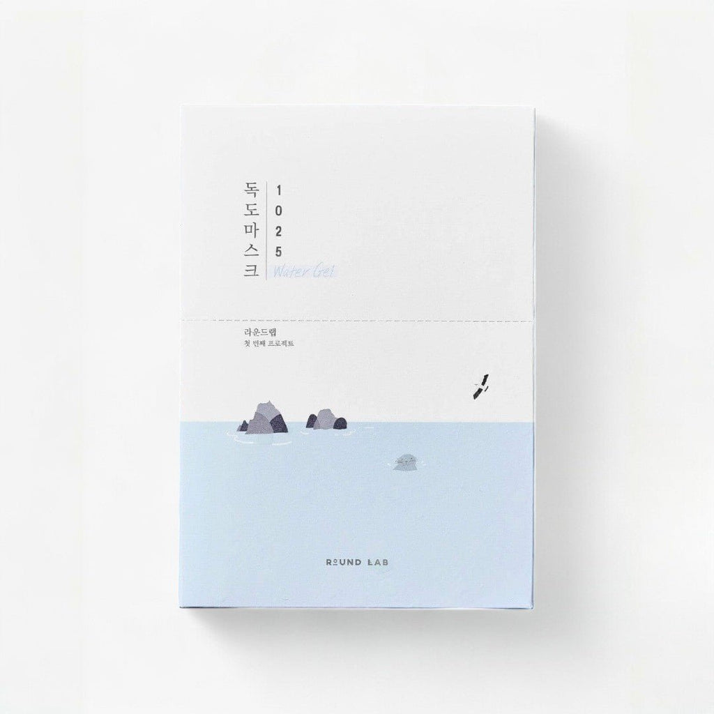 Round Lab 1025 Dokdo Water Gel Mask Sheet (10 Sheets) – Skin Care | Korean Skincare Canada - VGLE Beauty
