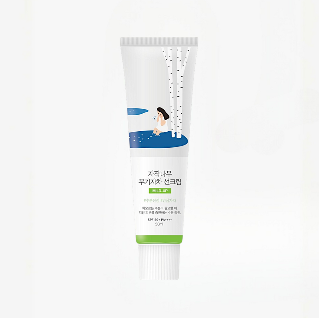 Round Lab Birch Mid-Up UV LOCK Sunscreen SPF50+ | VGLE Beauty Canada