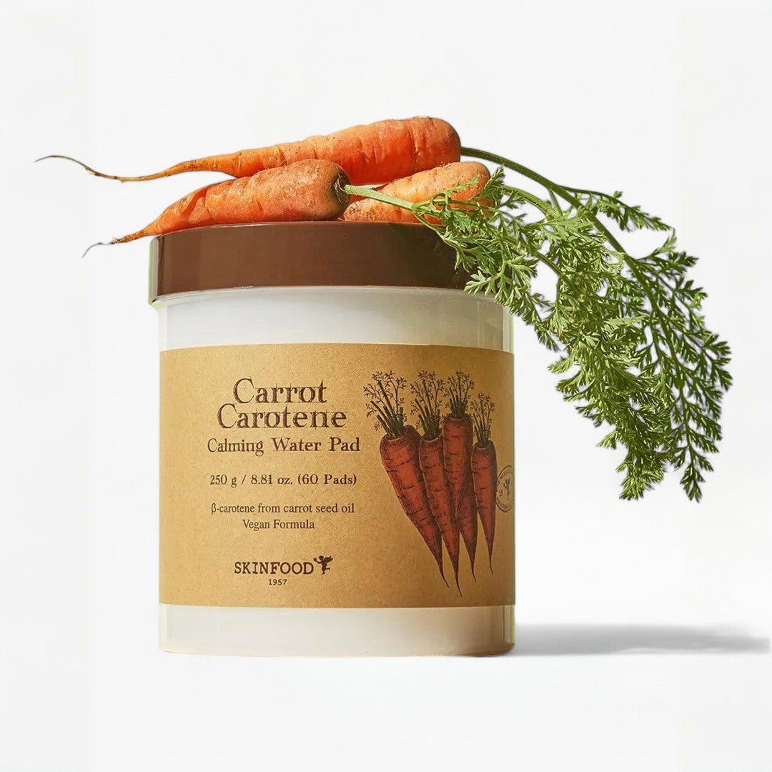 SKINFOOD Carrot Carotene Calming Water Pad 250ml / 60pads