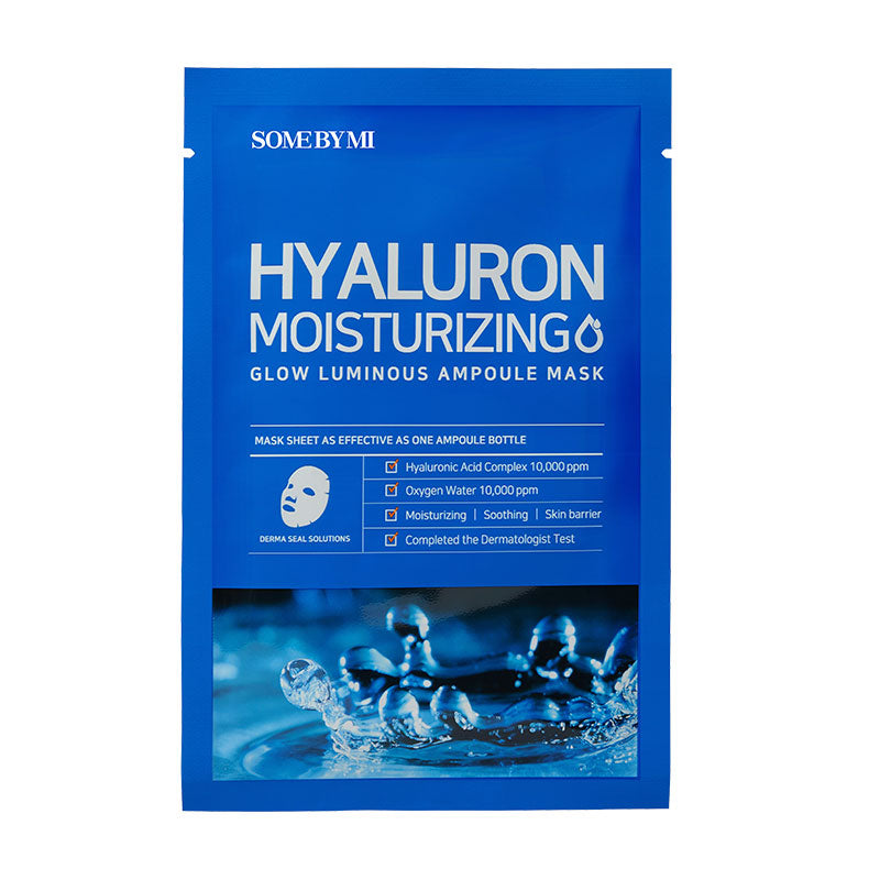SOME BY MI Hyaluron Moisturizing Glow Luminous Ampoule Mask