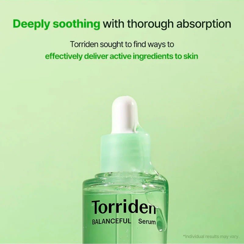 Torriden Balanceful Cica Calming Serum 50ml – serum | Korean Skincare Canada - VGLE Beauty