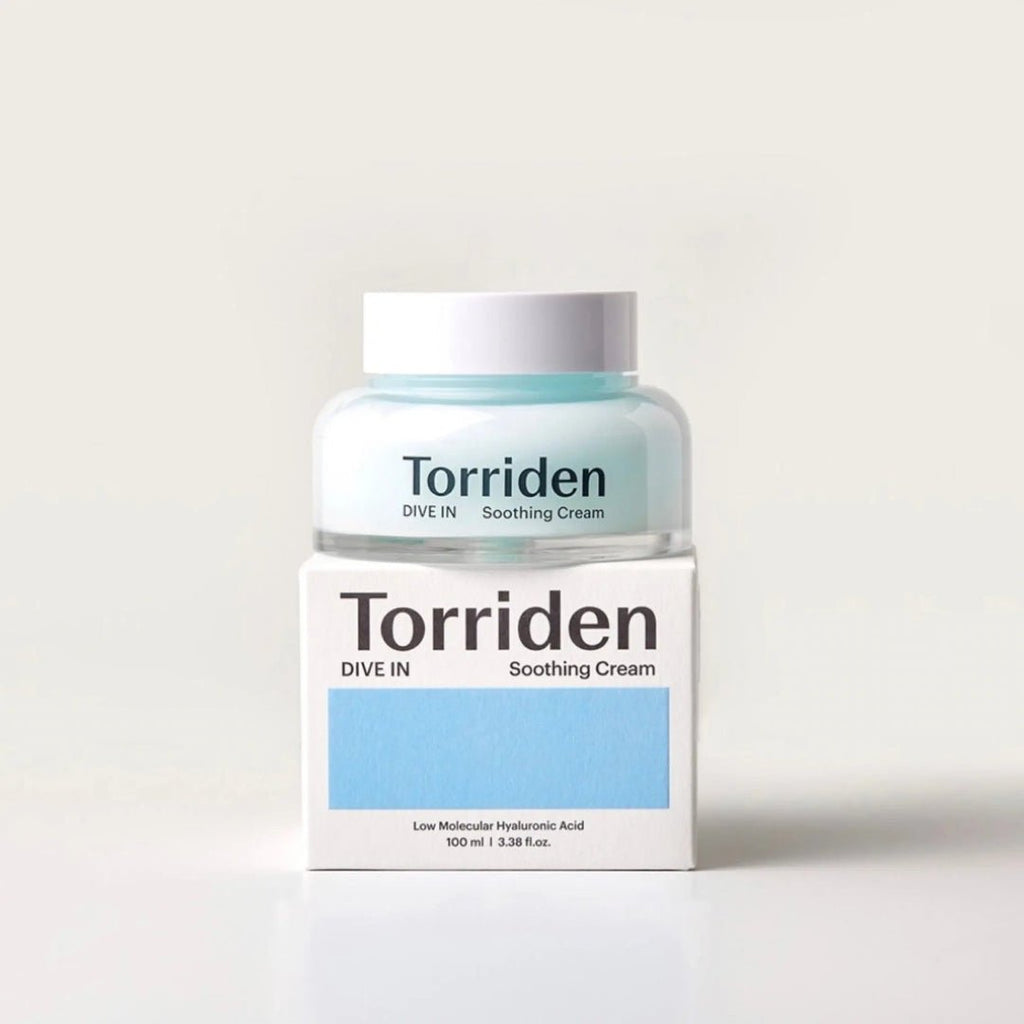 Torriden Dive - In Hyaluronic Acid Soothing Cream 100ml – Skin Care | Korean Skincare Canada - VGLE Beauty