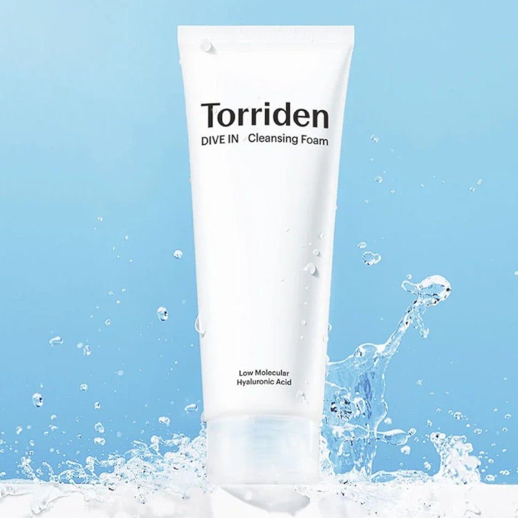 Torriden Dive In Low Molecular Hyaluronic Acid Cleansing Foam 150ml – Cleansing Foam | Korean Skincare Canada - VGLE Beauty