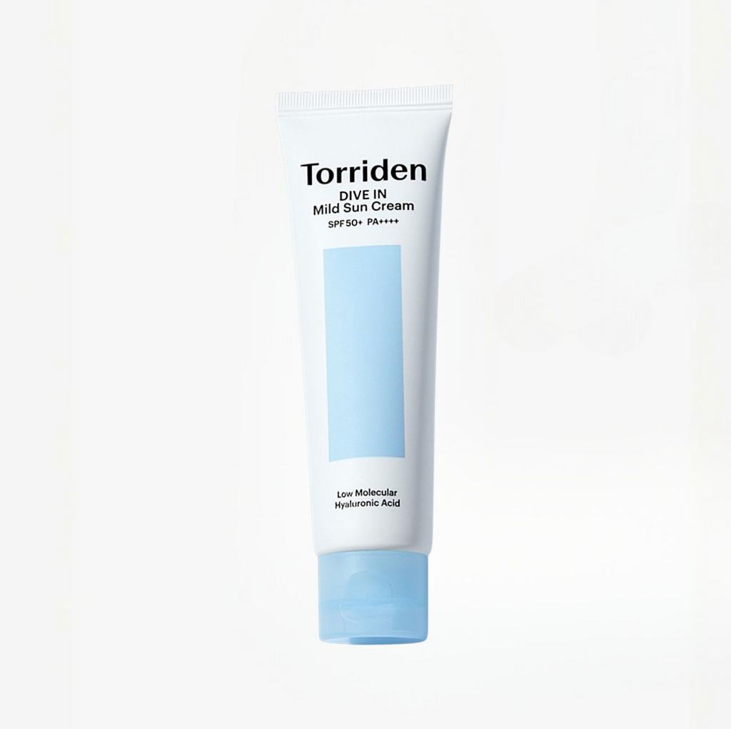 Torriden Dive-In Mild Sun Cream SPF50+ 60ml | VGLE Beauty Canada