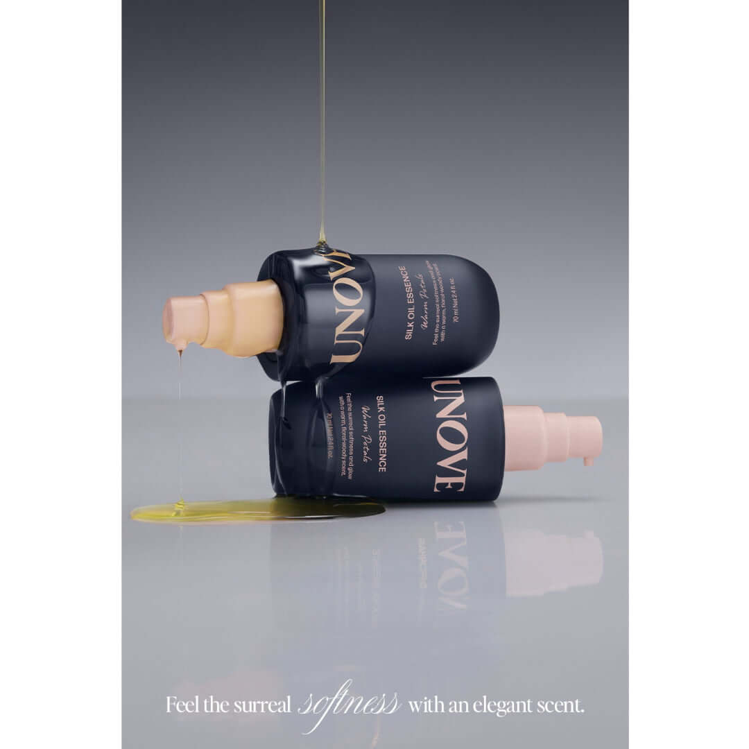Unove Silk Oil Essence 70ml - Tender Bloom – Hair Serum | Korean Skincare Canada - VGLE Beauty