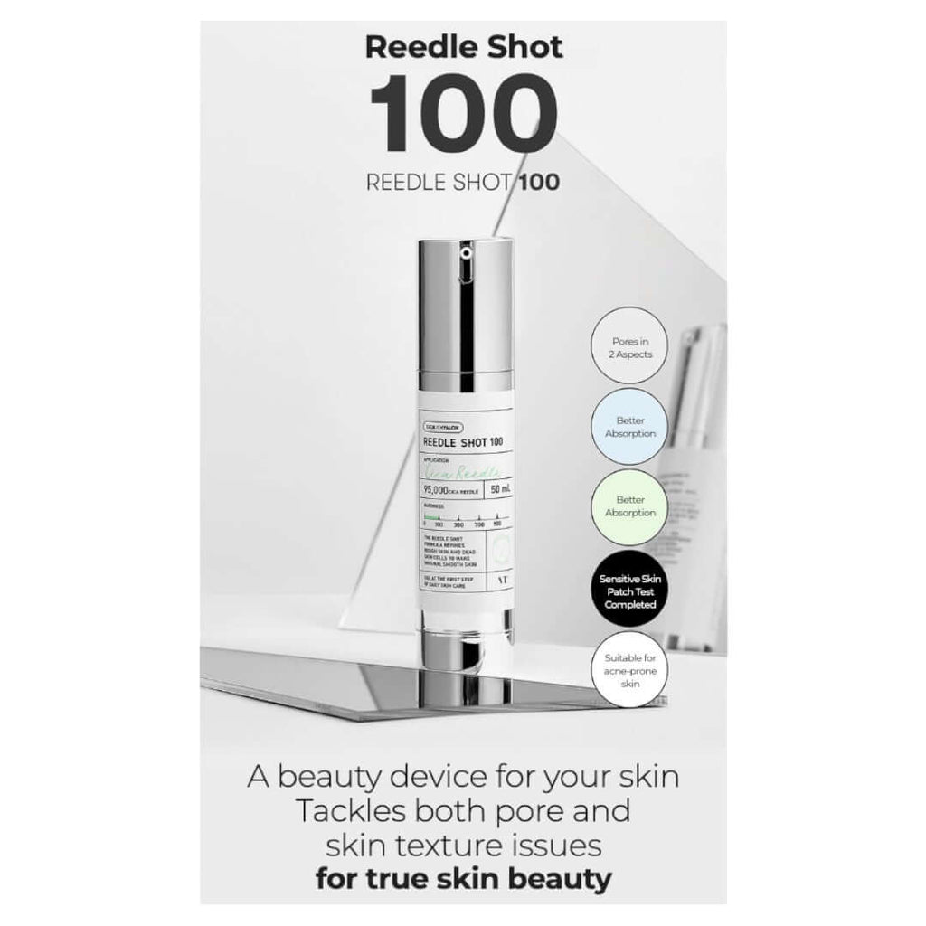 VT Cosmetics - Reedle Shot 100 Essence 50ml – Skin Care | Korean Skincare Canada - VGLE Beauty